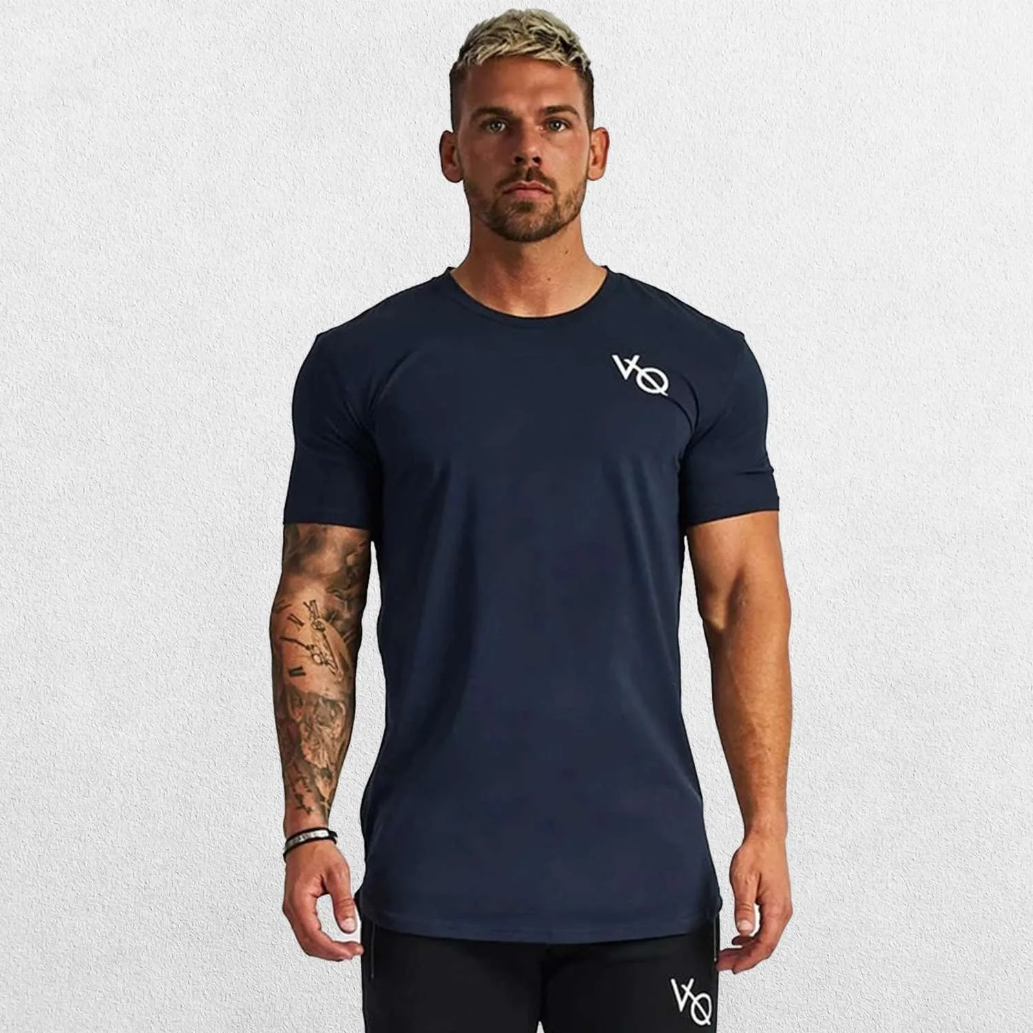 GPW Men's Cotton Slim Fit T-Shirt - Casual Streetwear Gym Sportswear