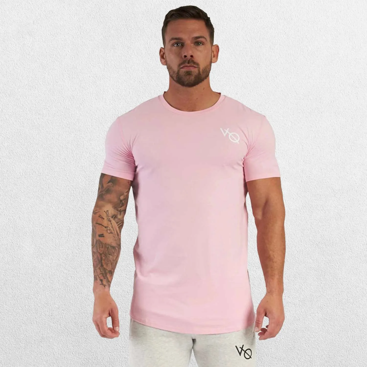 GPW Men's Cotton Slim Fit T-Shirt - Casual Streetwear Gym Sportswear