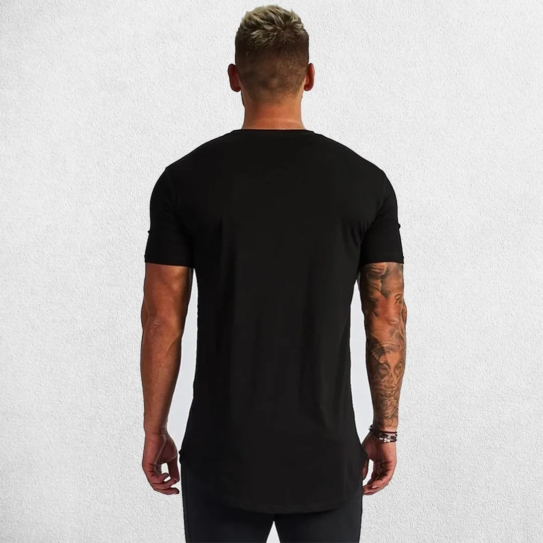 GPW Men's Cotton Slim Fit T-Shirt - Casual Streetwear Gym Sportswear