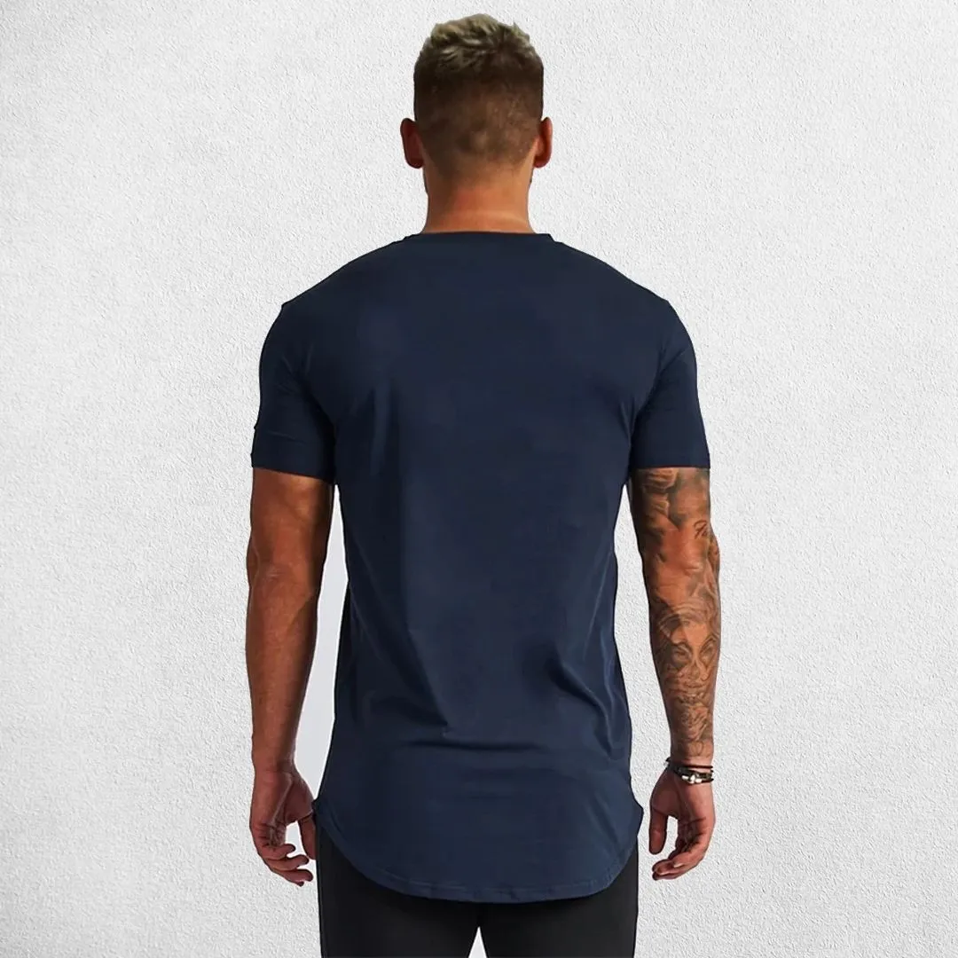 GPW Men's Cotton Slim Fit T-Shirt - Casual Streetwear Gym Sportswear