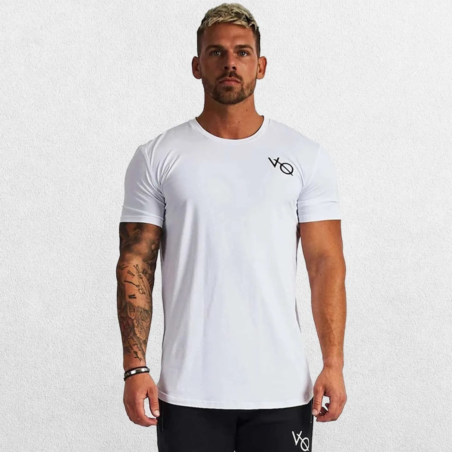 GPW Men's Cotton Slim Fit T-Shirt - Casual Streetwear Gym Sportswear