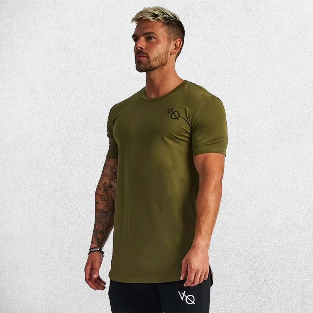 GPW Men's Cotton Slim Fit T-Shirt - Casual Streetwear Gym Sportswear