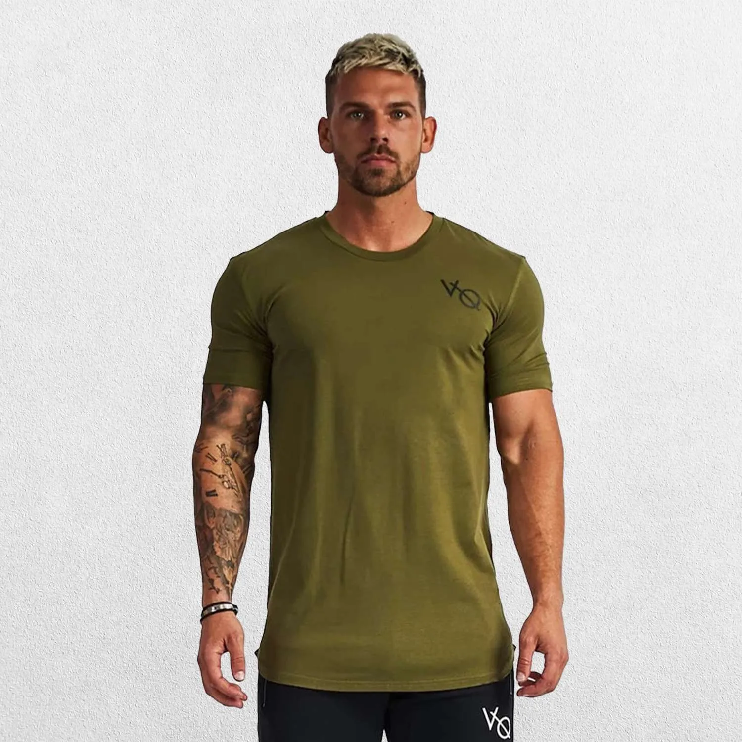 GPW Men's Cotton Slim Fit T-Shirt - Casual Streetwear Gym Sportswear