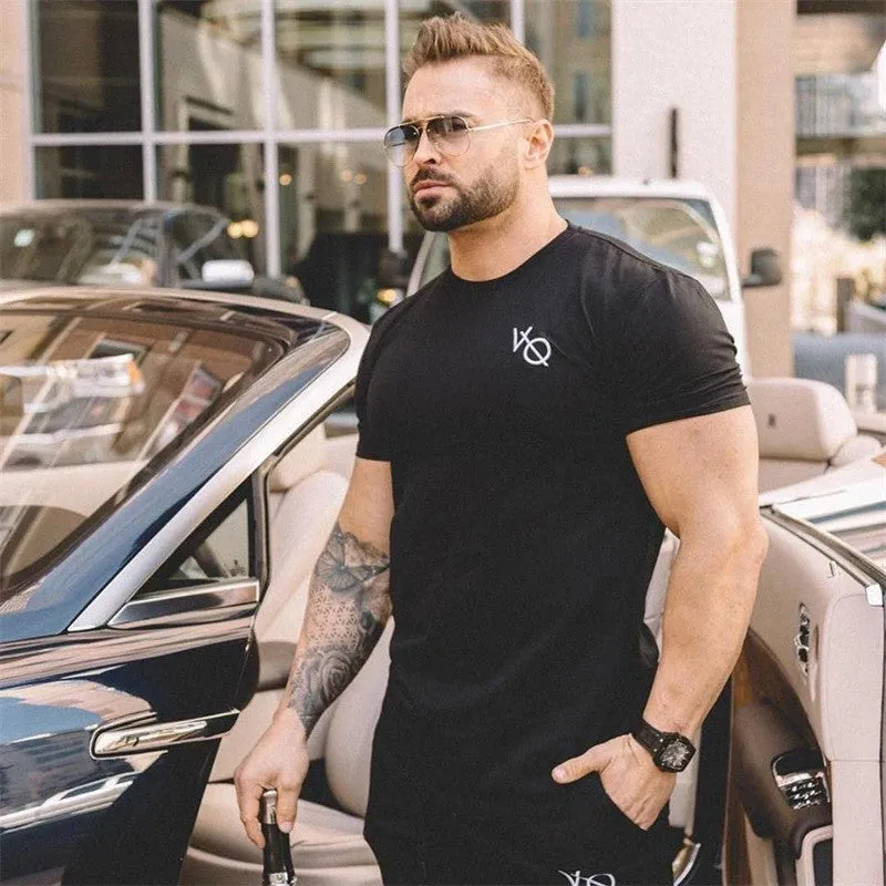 GPW Men's Cotton Slim Fit T-Shirt - Casual Streetwear Gym Sportswear