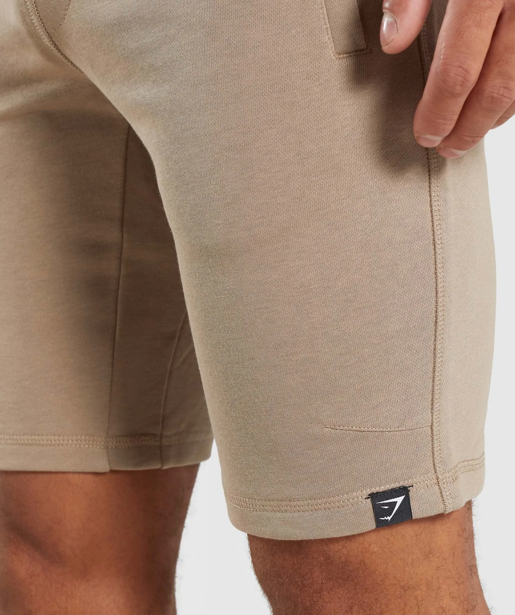 Gymshark Carbon Shorts - Driftwood Brown