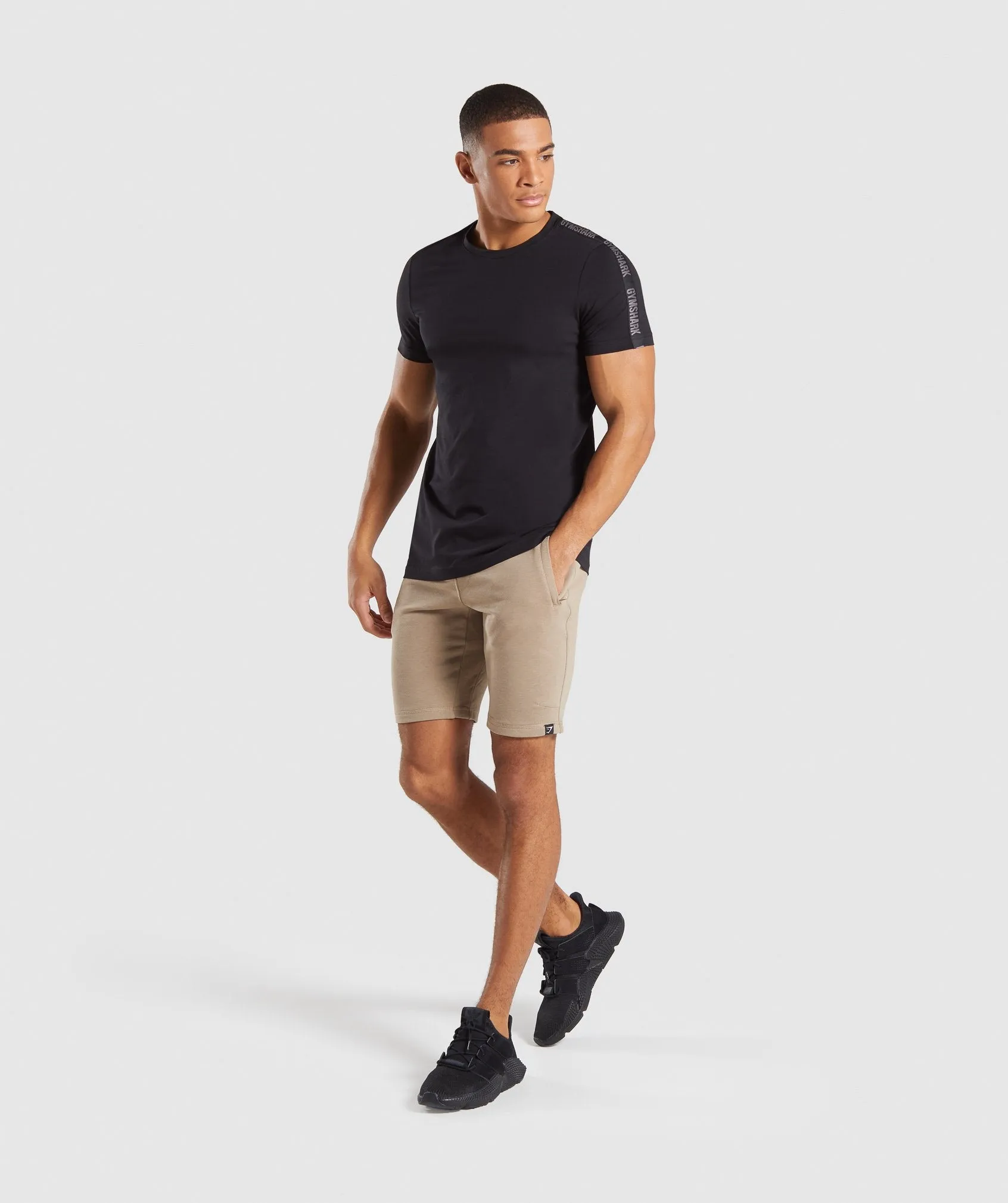 Gymshark Carbon Shorts - Driftwood Brown