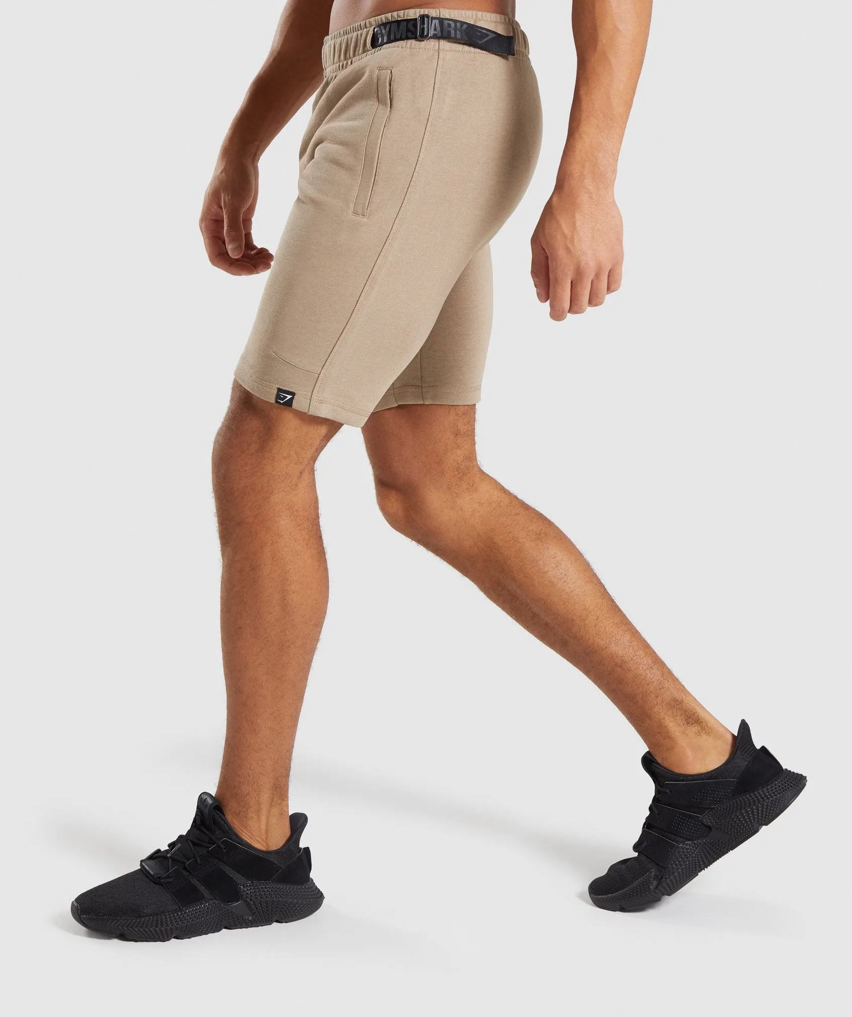 Gymshark Carbon Shorts - Driftwood Brown