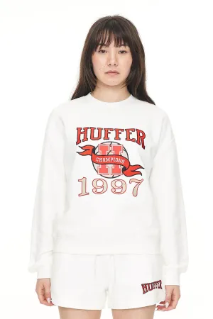 Huffer Relaxed Crew Champs Chalk