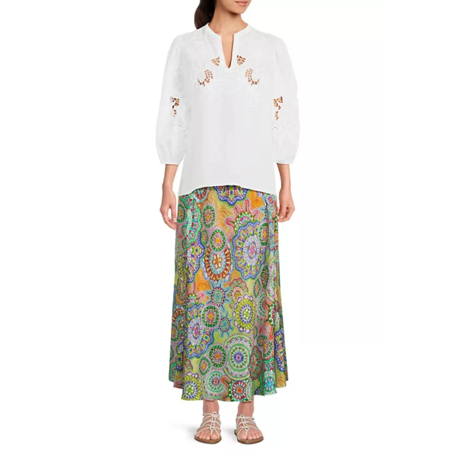 Kiki Skirt Naperron Print