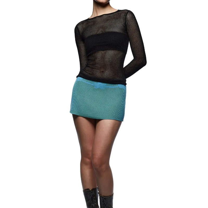 Knitted Casual Long Sleeve Top