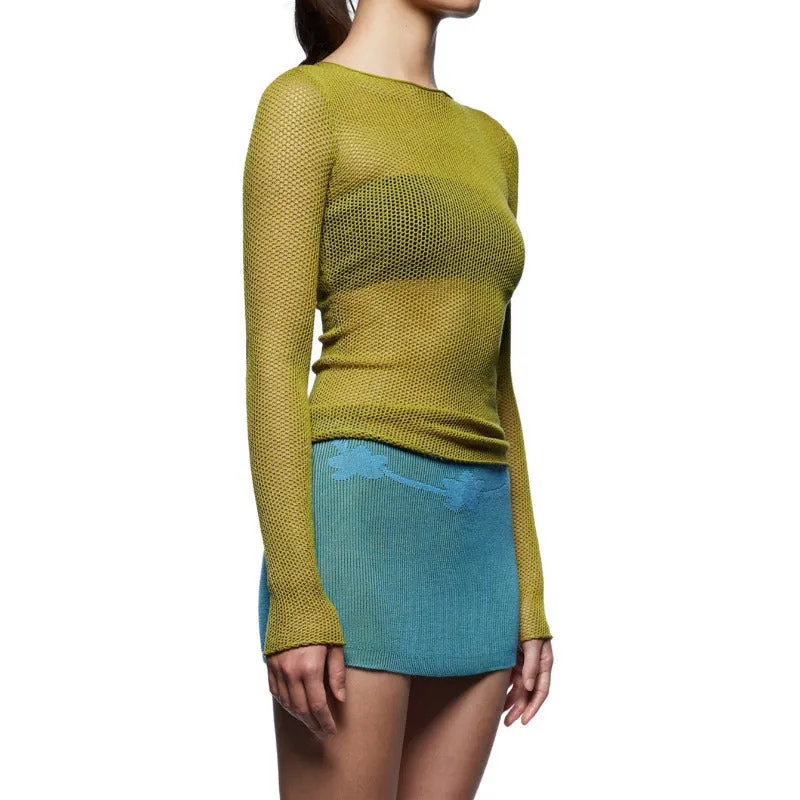 Knitted Casual Long Sleeve Top