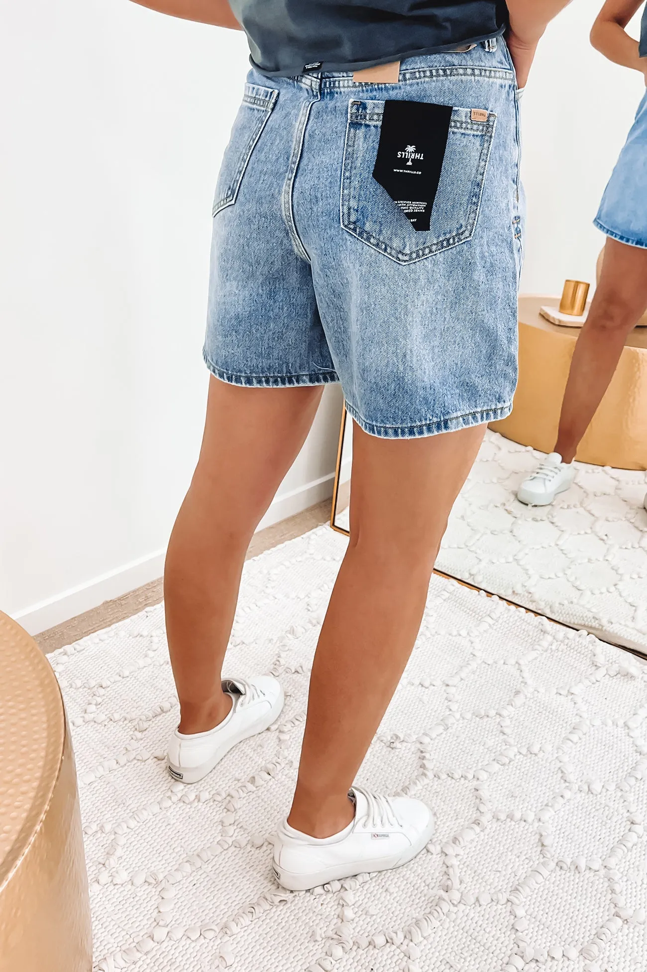 Koko Short Aged Blue