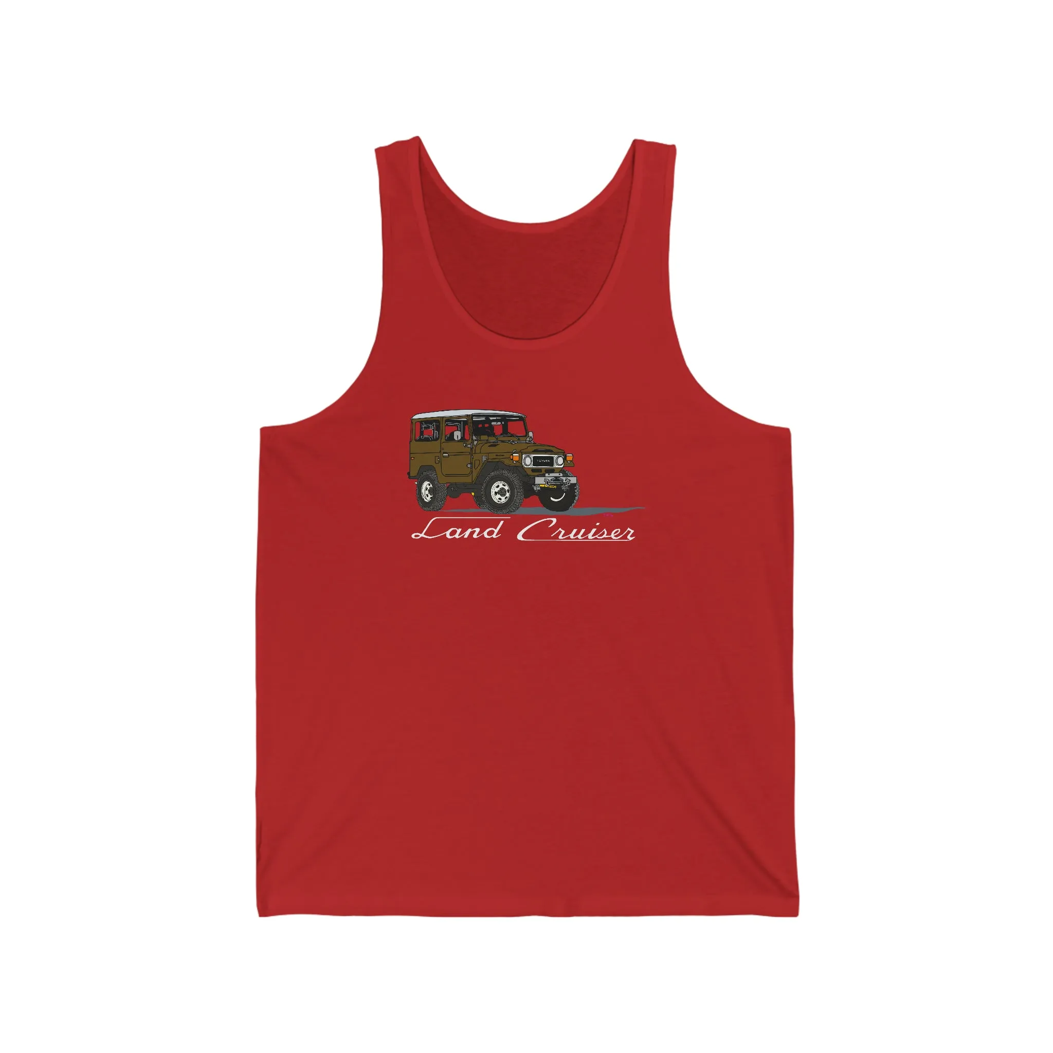 Land Cruiser FJ40 Mens Tank Top - Reefmonkey Artist Brody Plourde