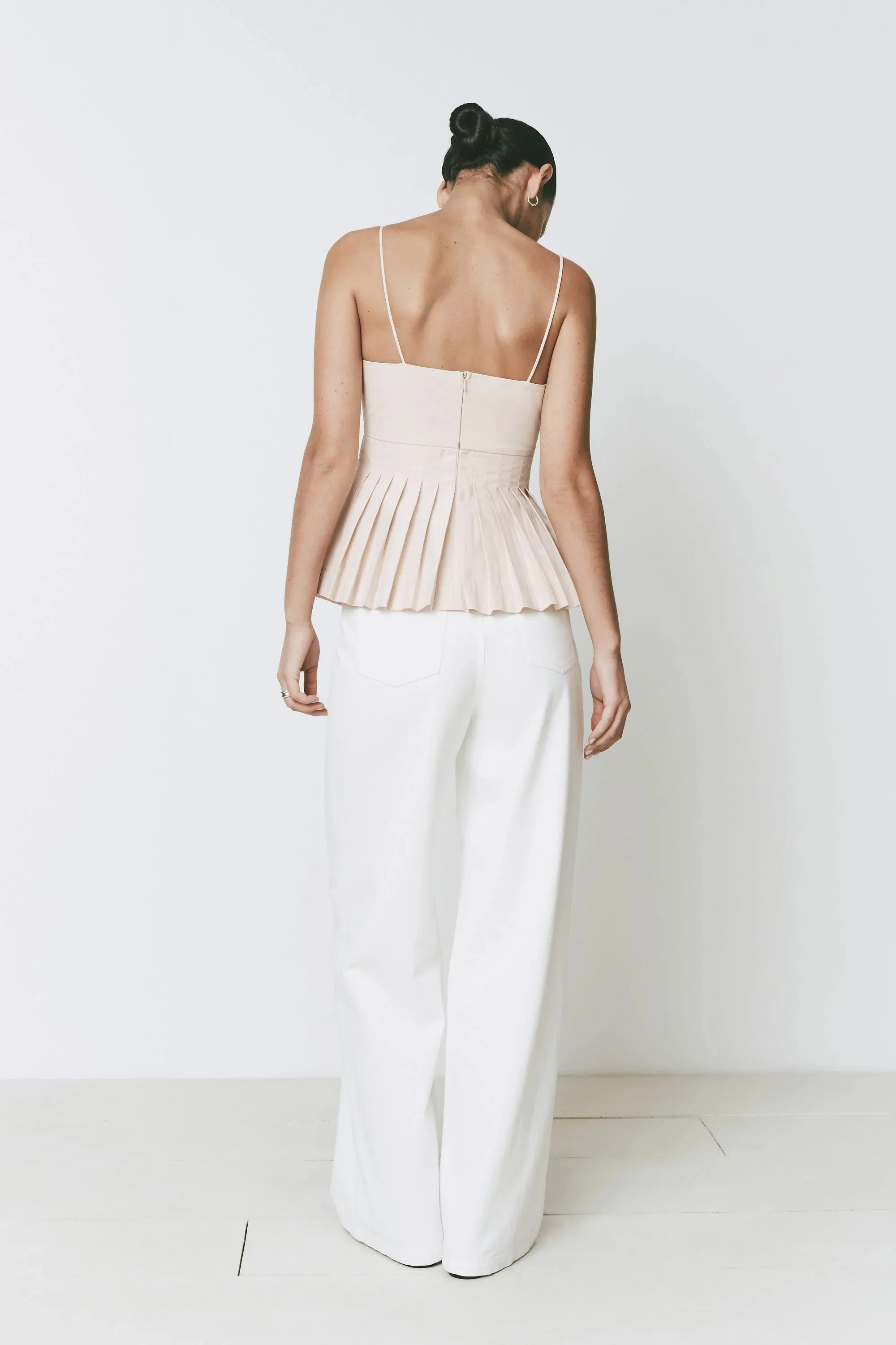 Lisse Flutter Top