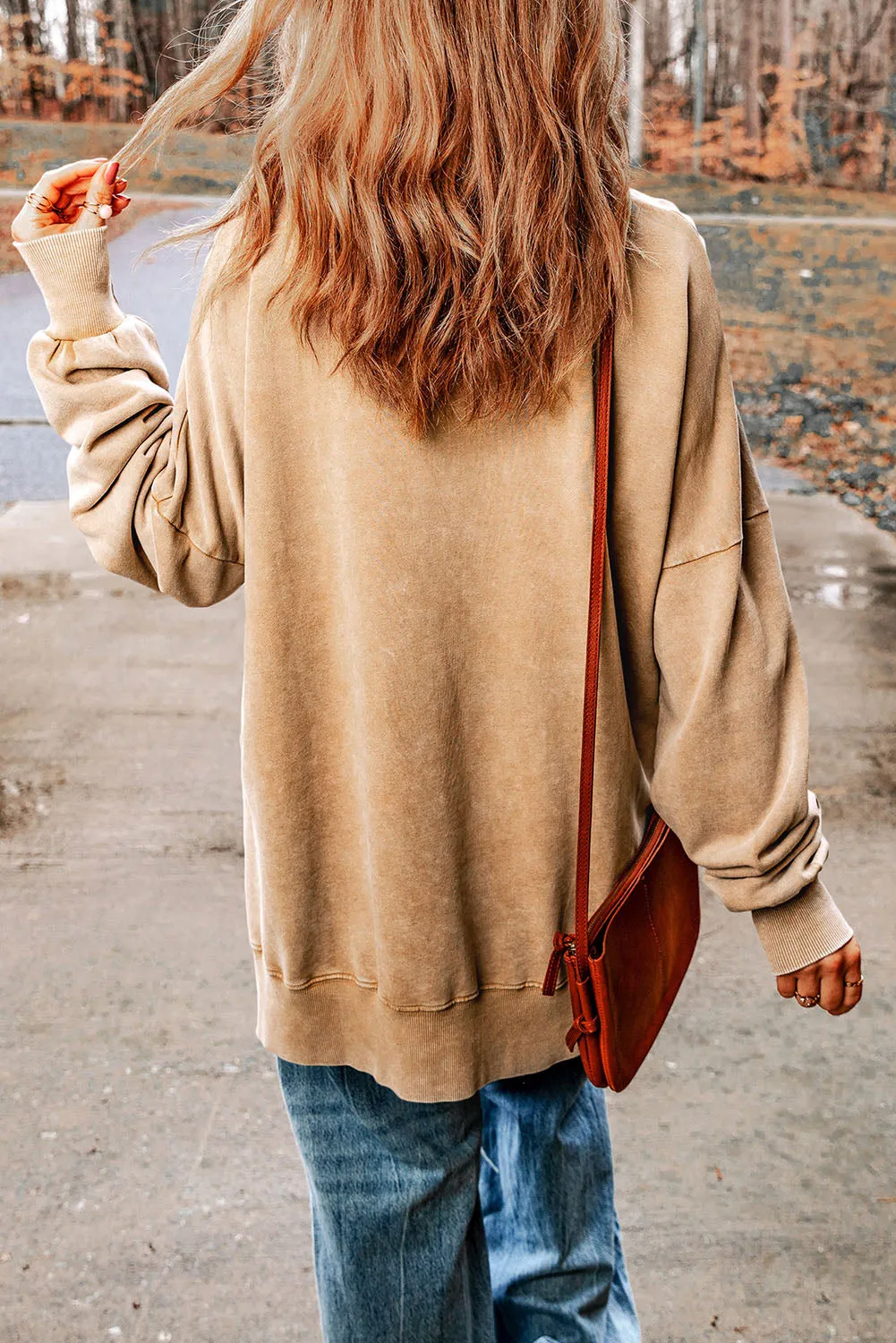 Long Casual Walks Sweatshirt