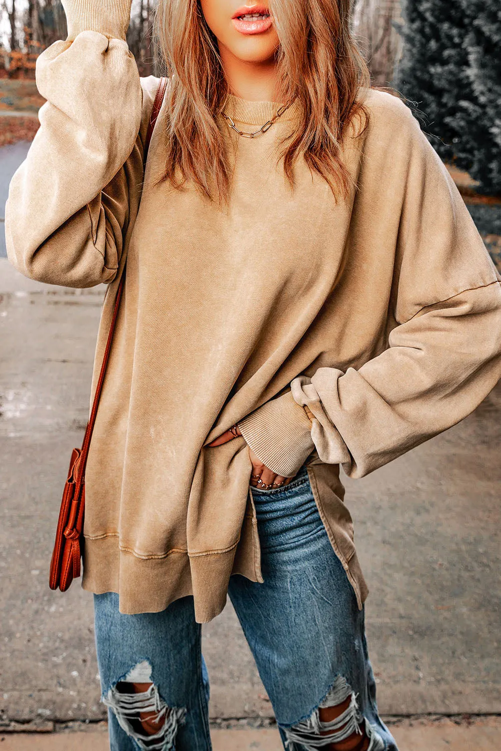 Long Casual Walks Sweatshirt