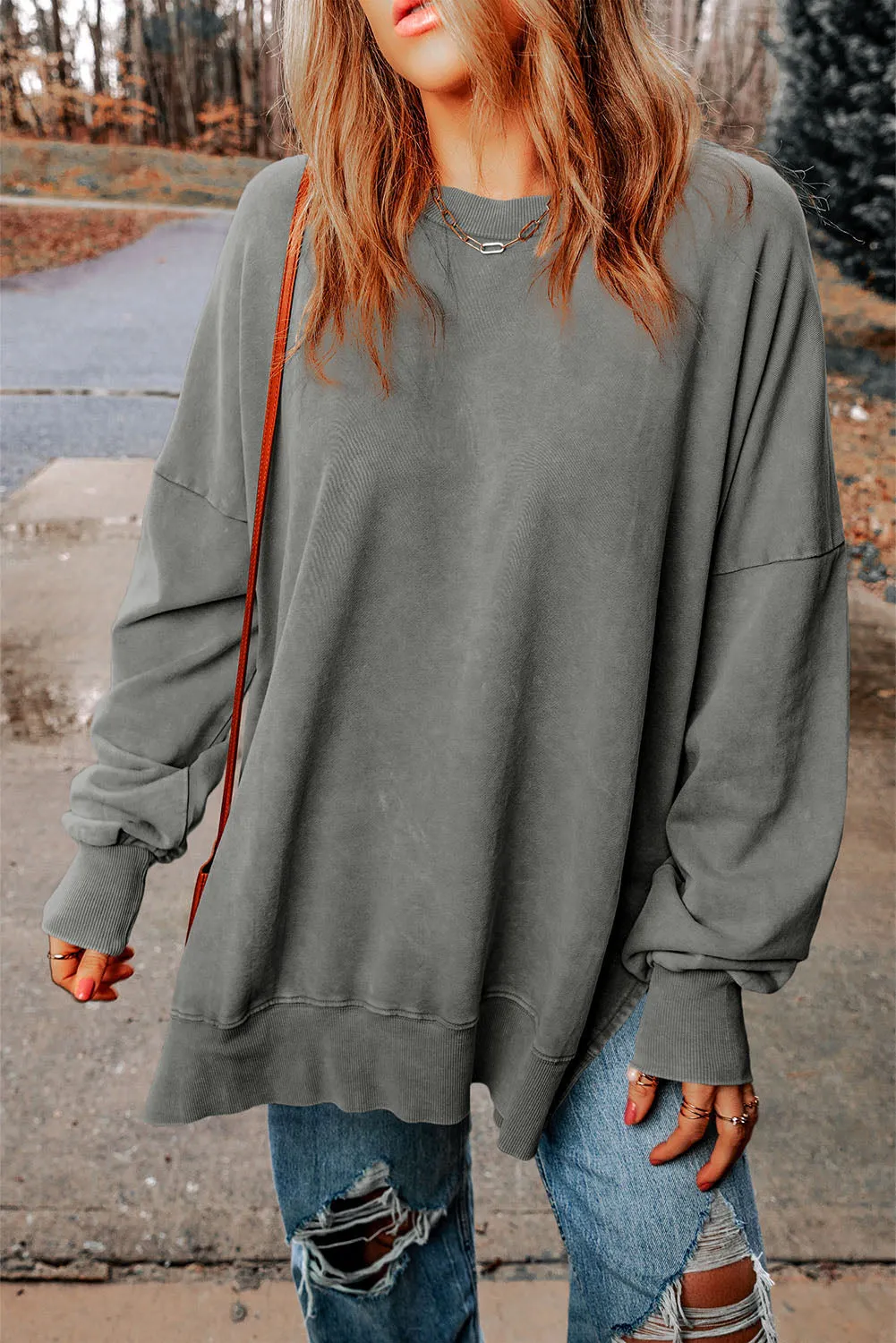 Long Casual Walks Sweatshirt