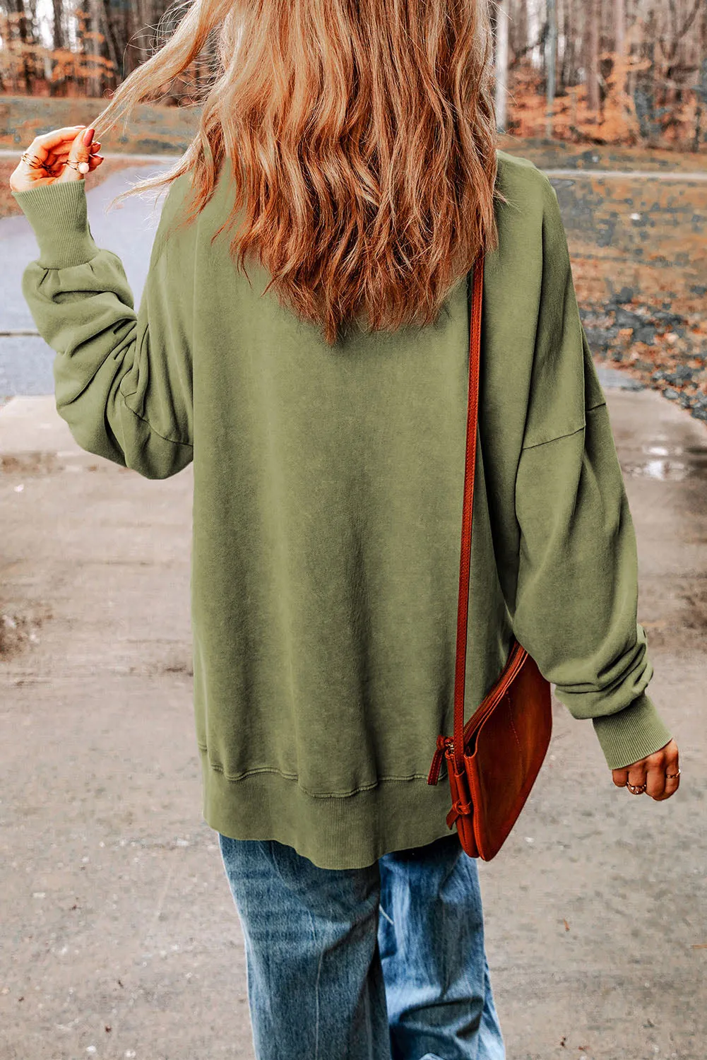 Long Casual Walks Sweatshirt