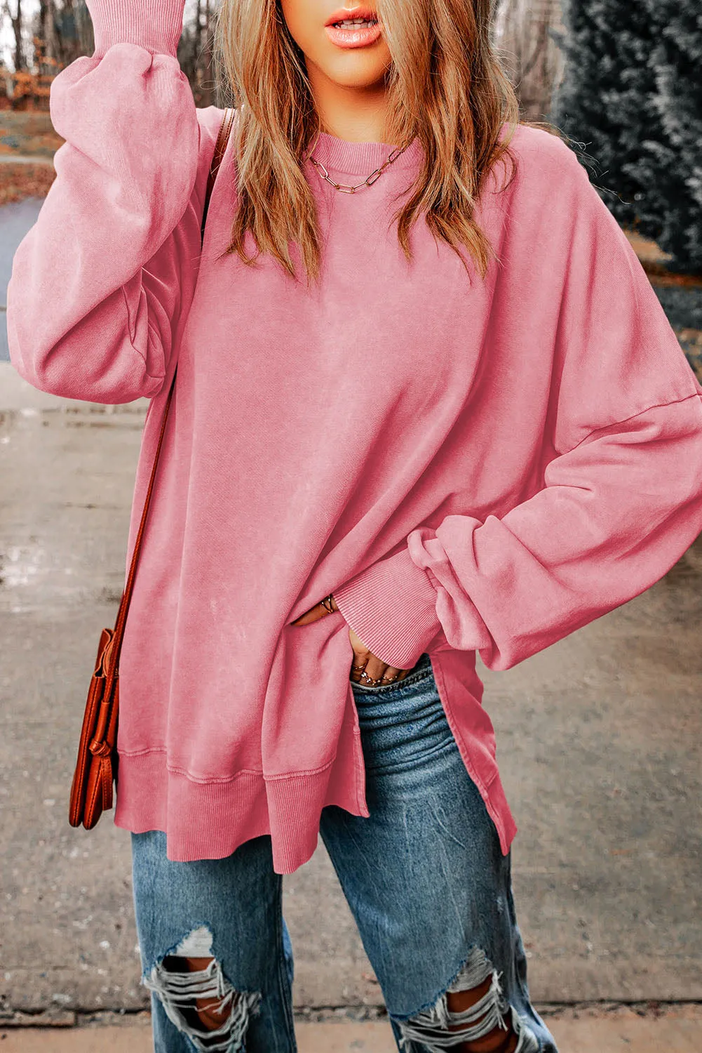 Long Casual Walks Sweatshirt