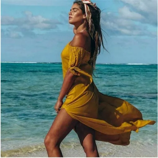 Long Dress Loose Beach Cover Up