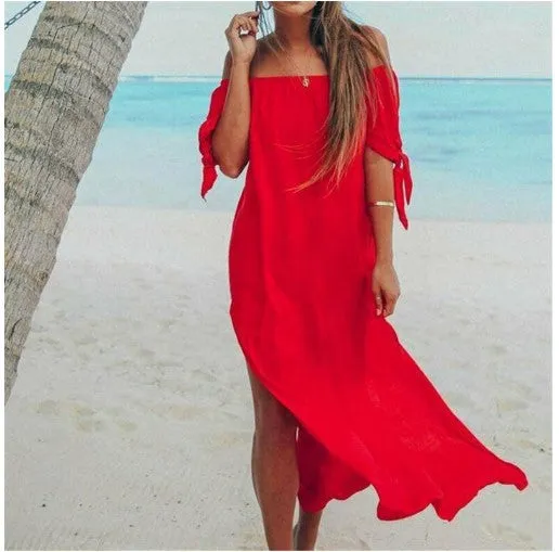 Long Dress Loose Beach Cover Up