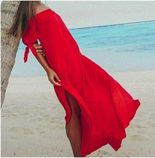 Long Dress Loose Beach Cover Up