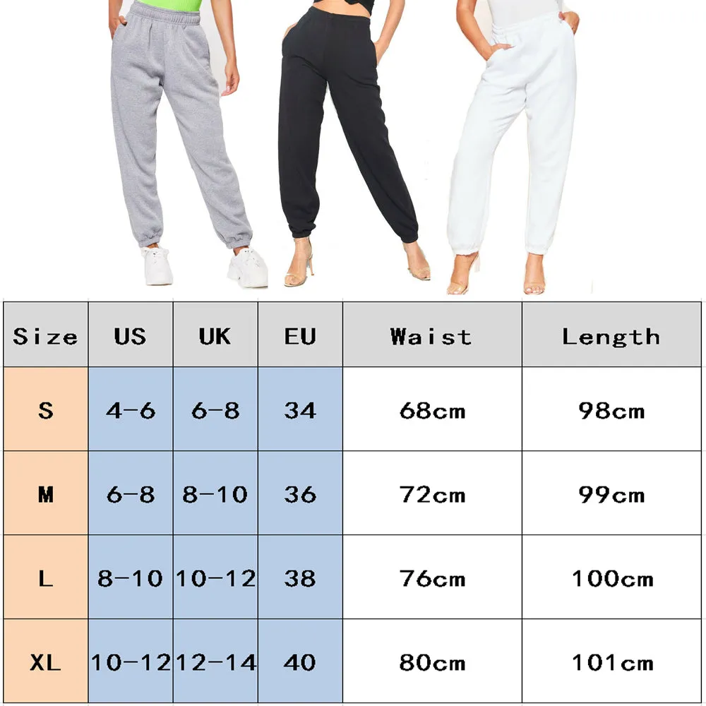 Loose Elastic Waist Solid Ankle Length Pants