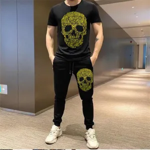 Luna Men's Tracksuit Pants Tee Set