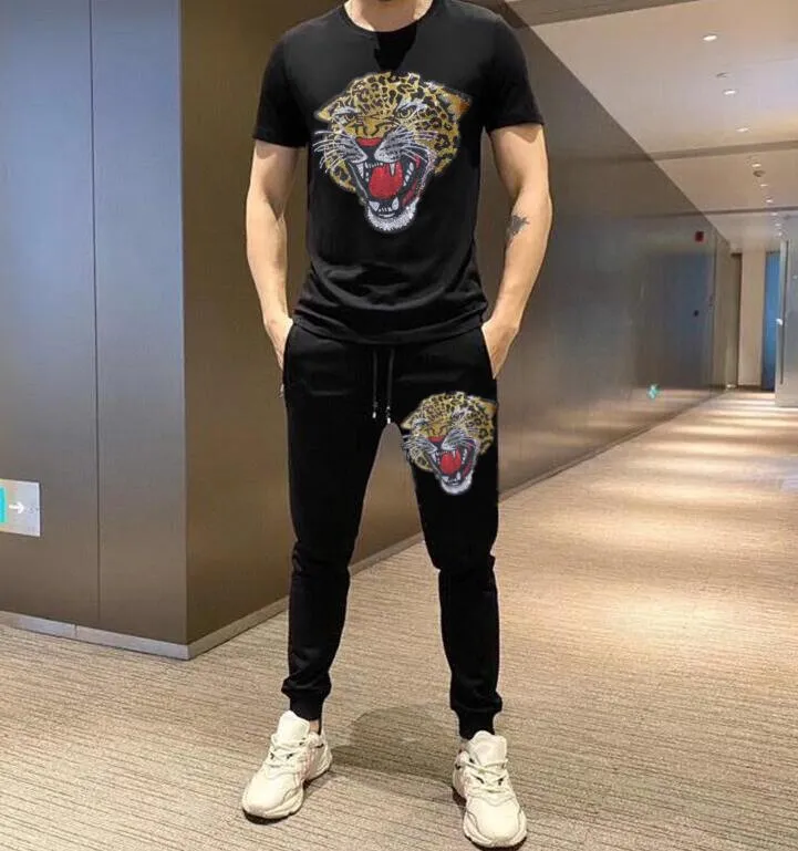 Luna Men's Tracksuit Pants Tee Set