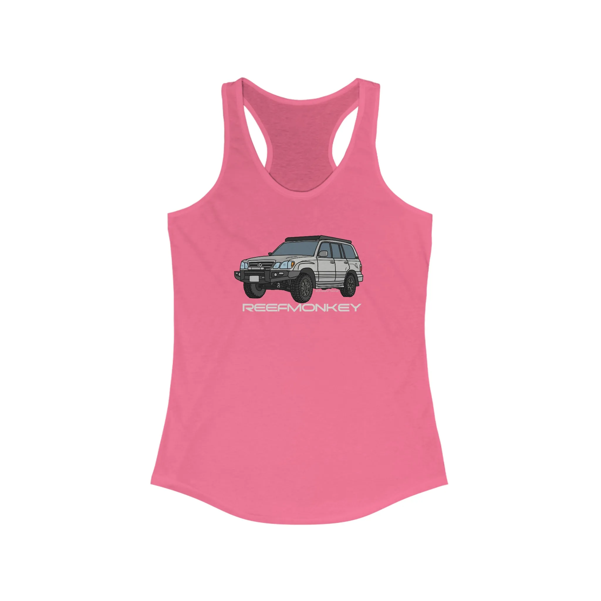 LX470 Lexus 470 Womens Land Cruiser Tank Top - Reefmonkey Artist Chris Marshall