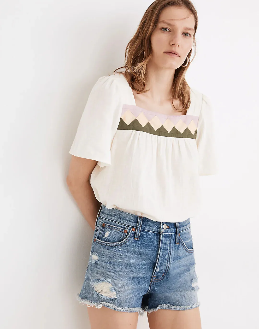 Madewell Relaxed Denim Shorts (26)