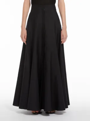 MAX-24110104 TERAMO BLACK SKIRT