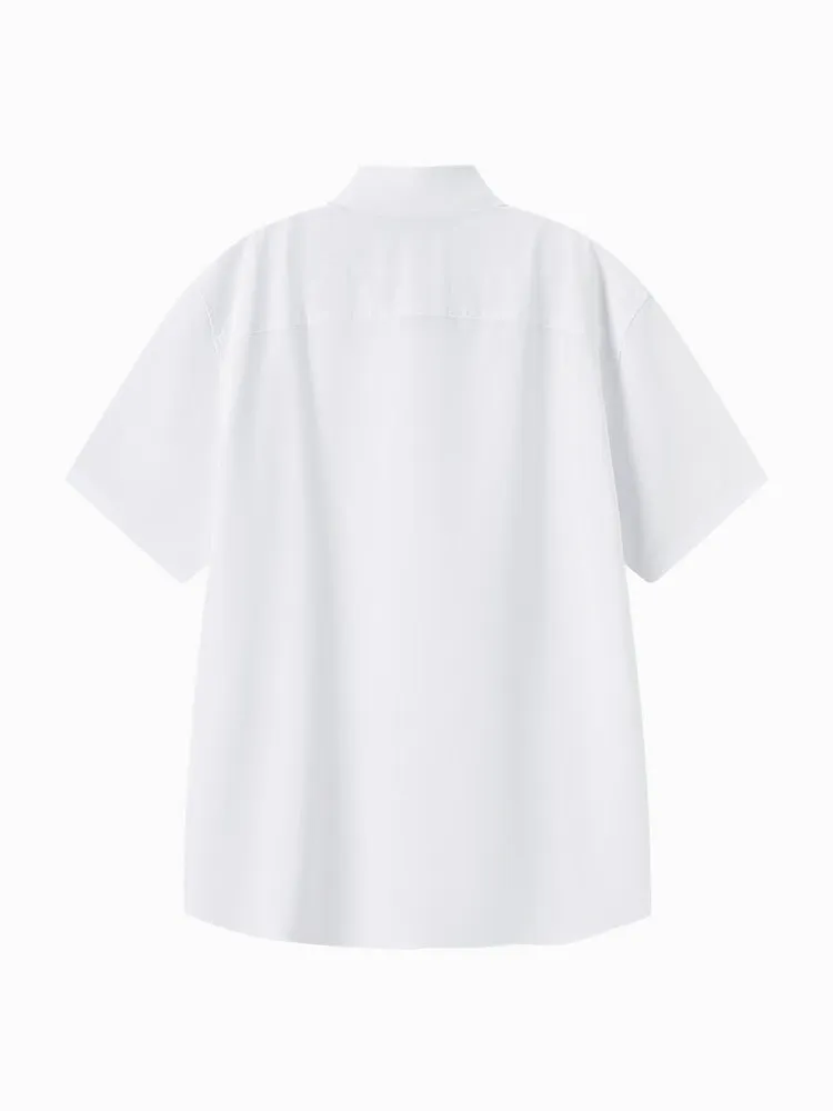 Men's Cool Easy-care Solid Cotton Shirt