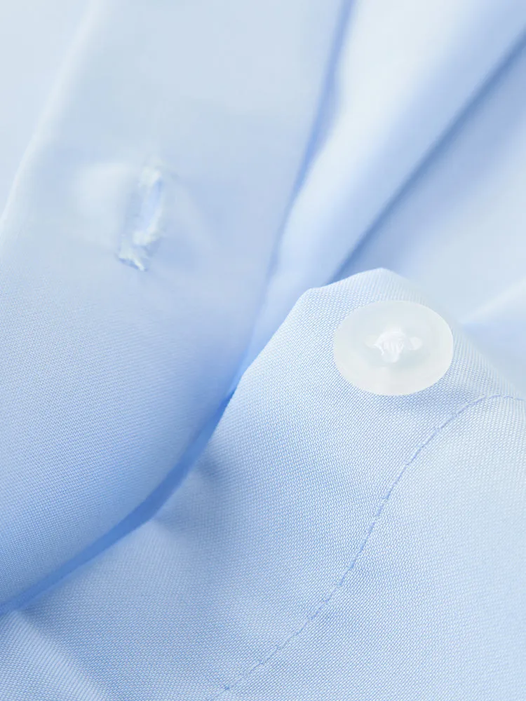 Men's Cool Easy-care Solid Cotton Shirt