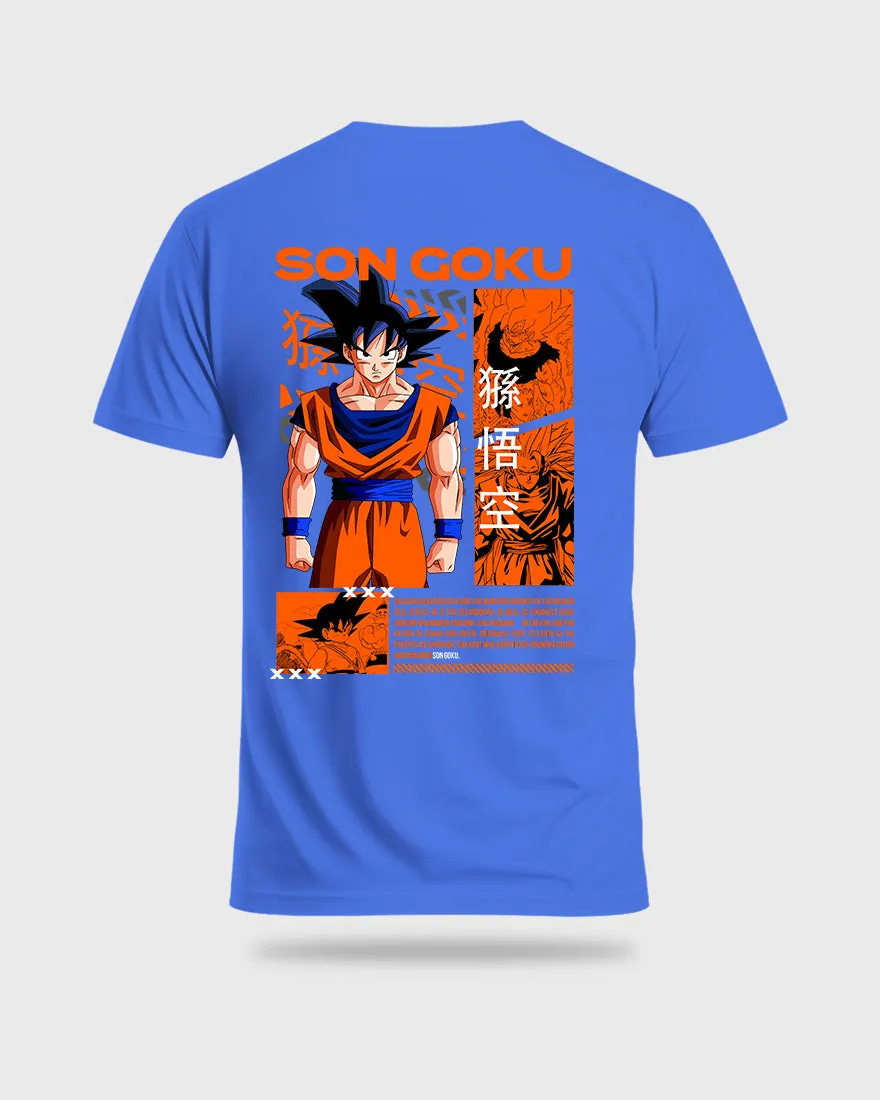 Mens Regular Tshirt Anime Dragon Balls Son Goku
