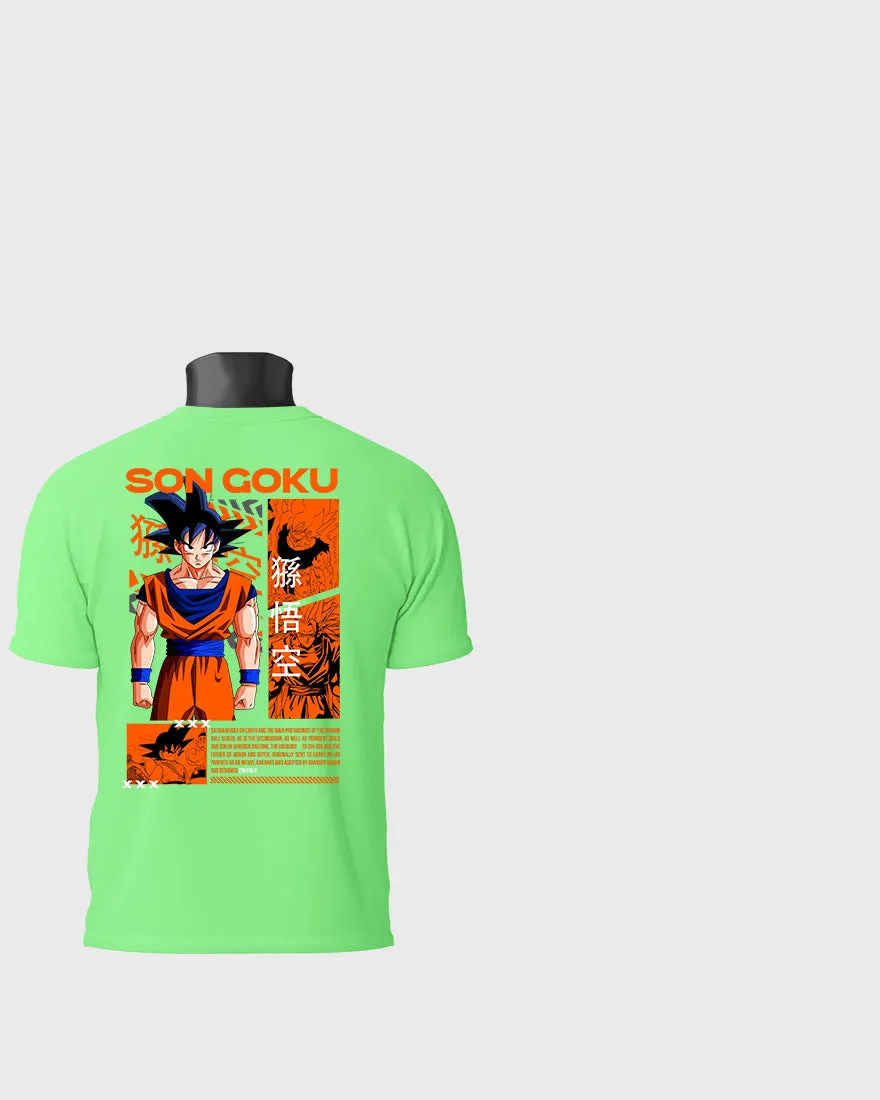 Mens Regular Tshirt Anime Dragon Balls Son Goku