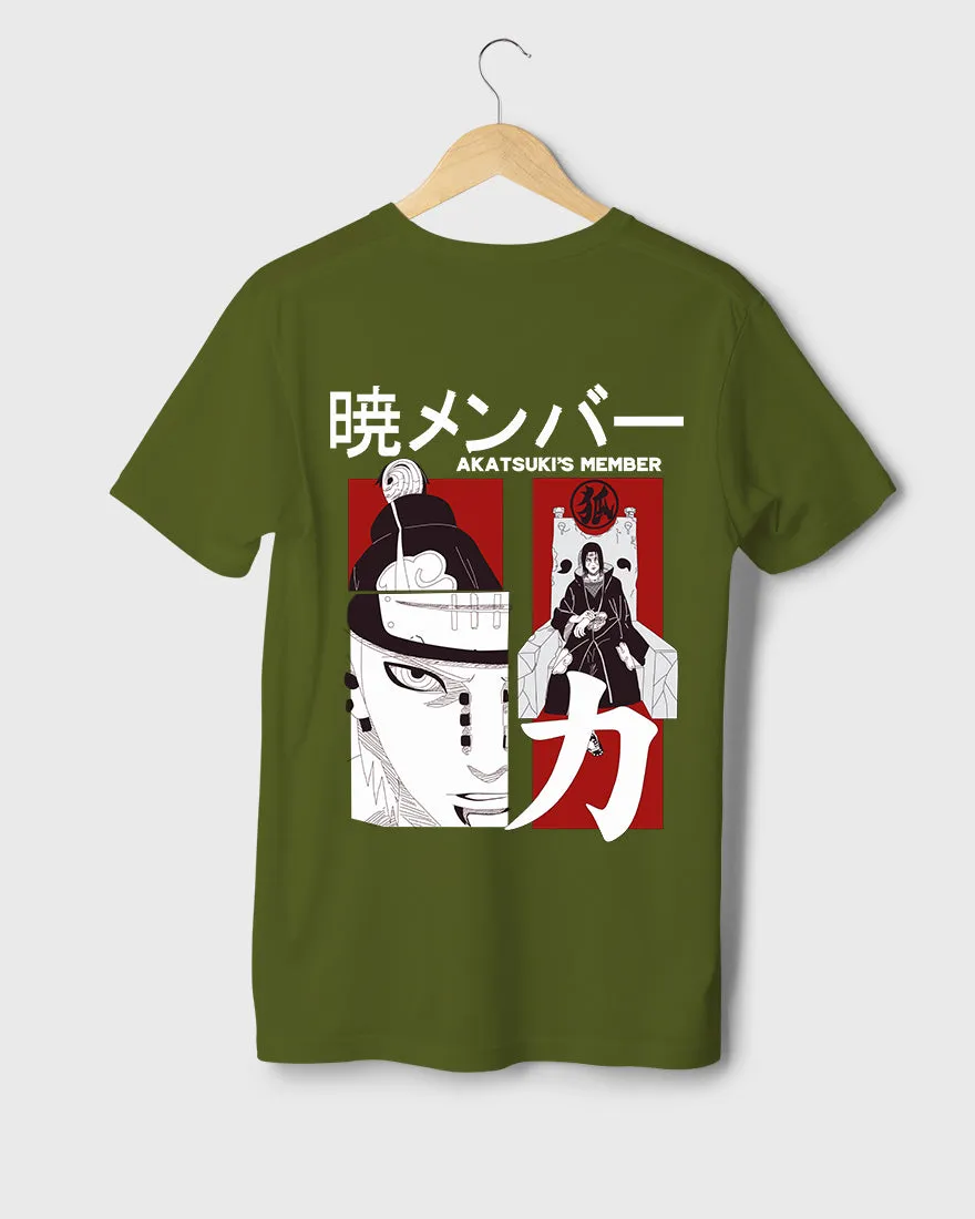 Mens Regular Tshirt Anime Naruto 10