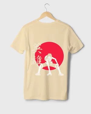 Mens Regular Tshirt Anime One Piece Luffy 11