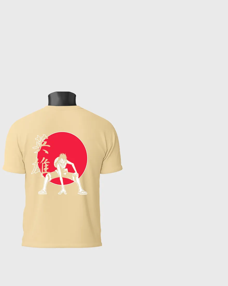 Mens Regular Tshirt Anime One Piece Luffy 11