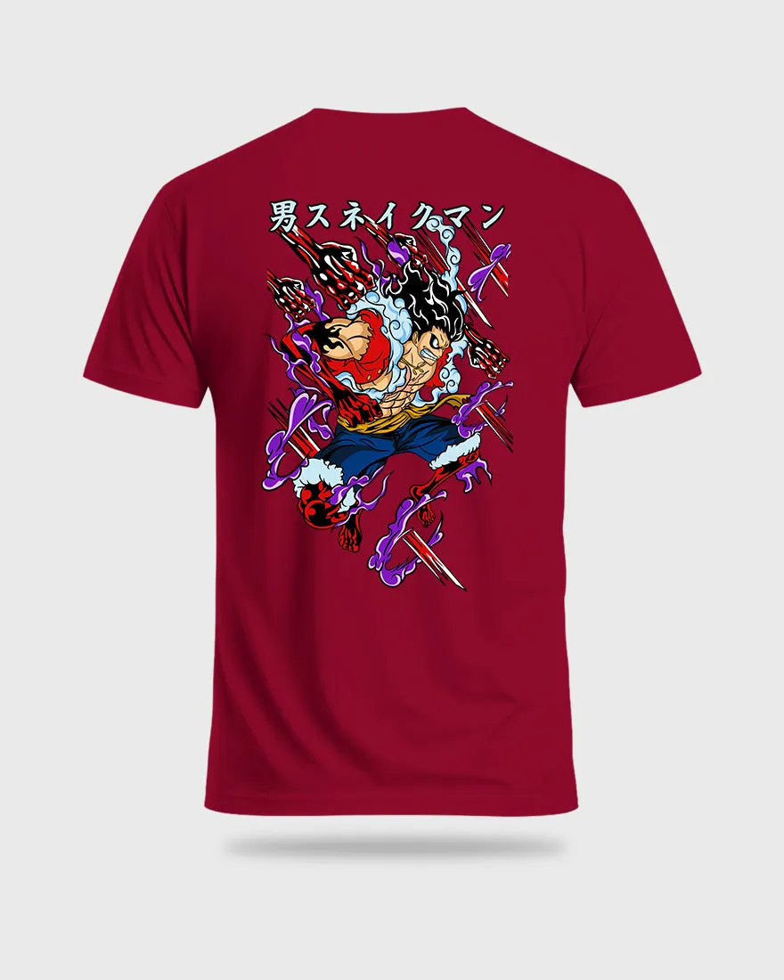 Mens Regular Tshirt Anime One Piece Luffy 3