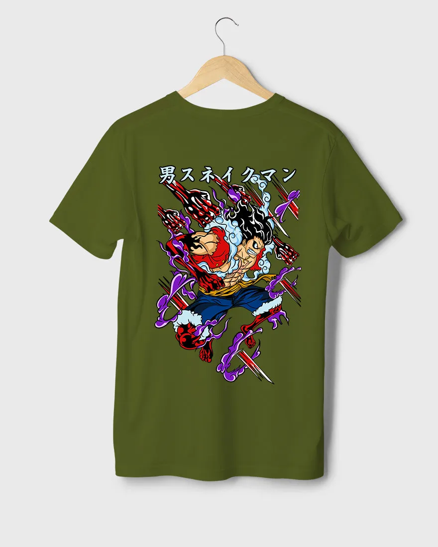 Mens Regular Tshirt Anime One Piece Luffy 3