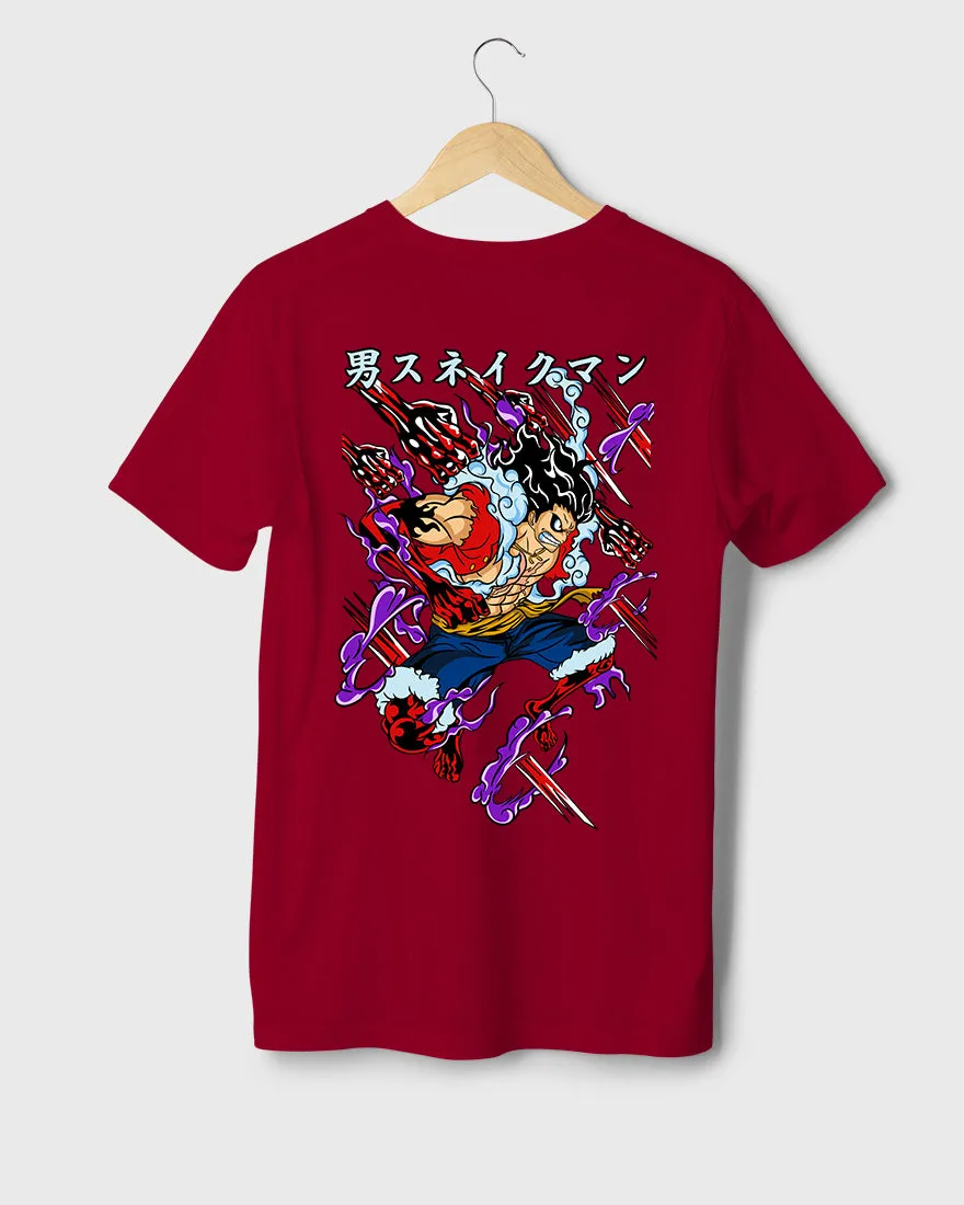 Mens Regular Tshirt Anime One Piece Luffy 3