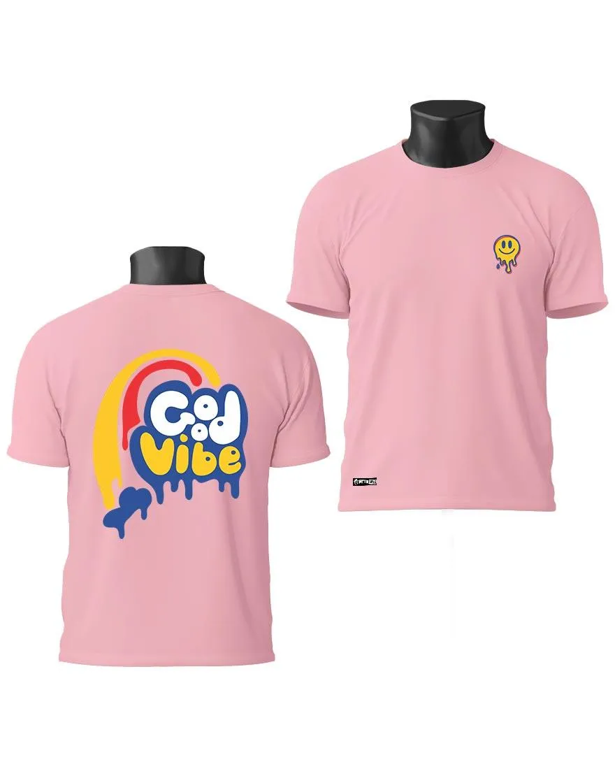 Mens Regular Tshirt Funky Good Vibe