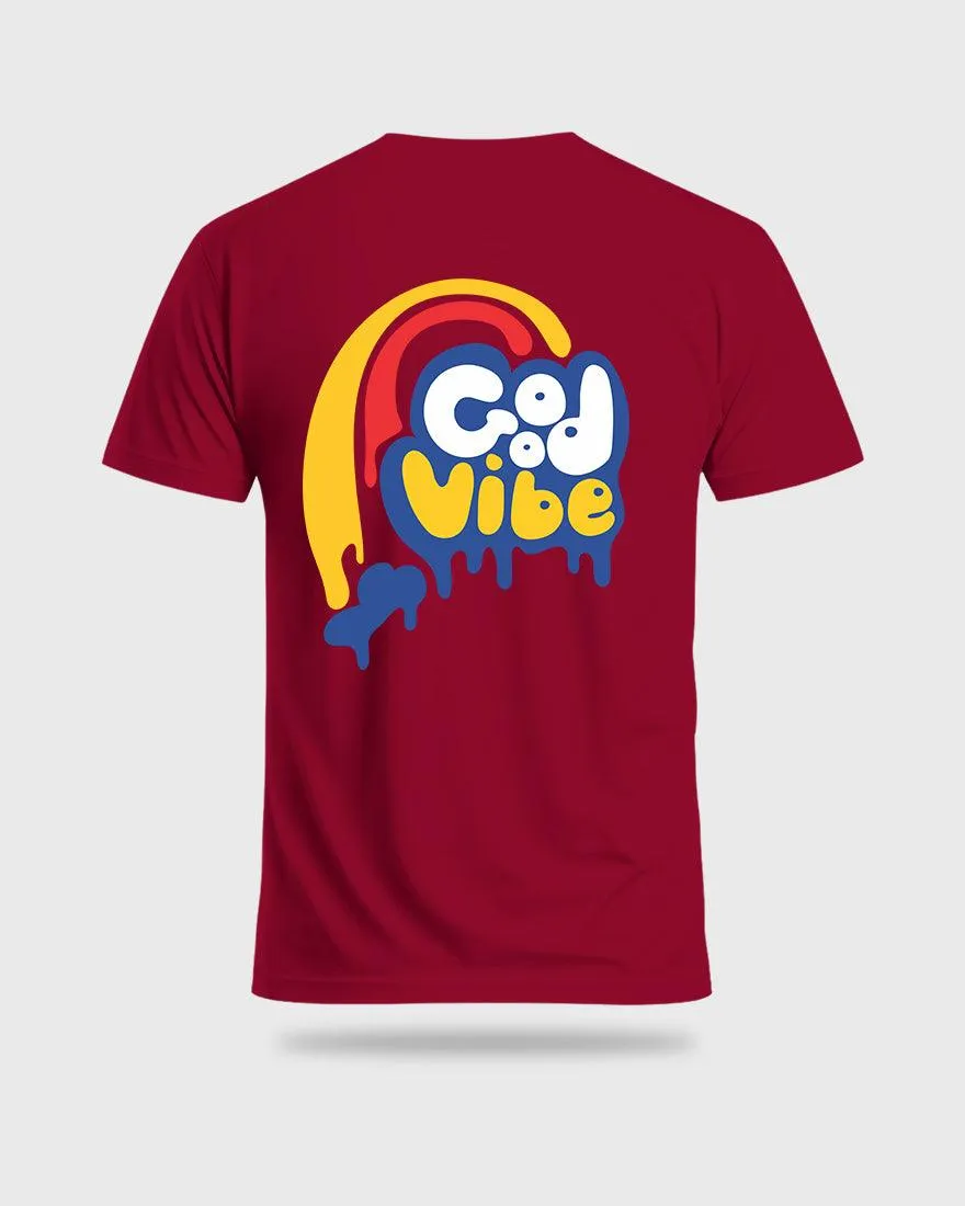 Mens Regular Tshirt Funky Good Vibe