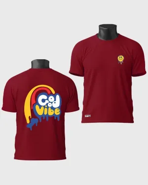 Mens Regular Tshirt Funky Good Vibe