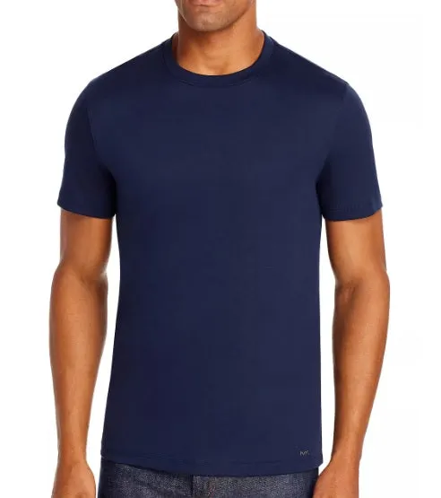 MICHAEL KORS Men's Cotton T-Shirt Midnight Blue