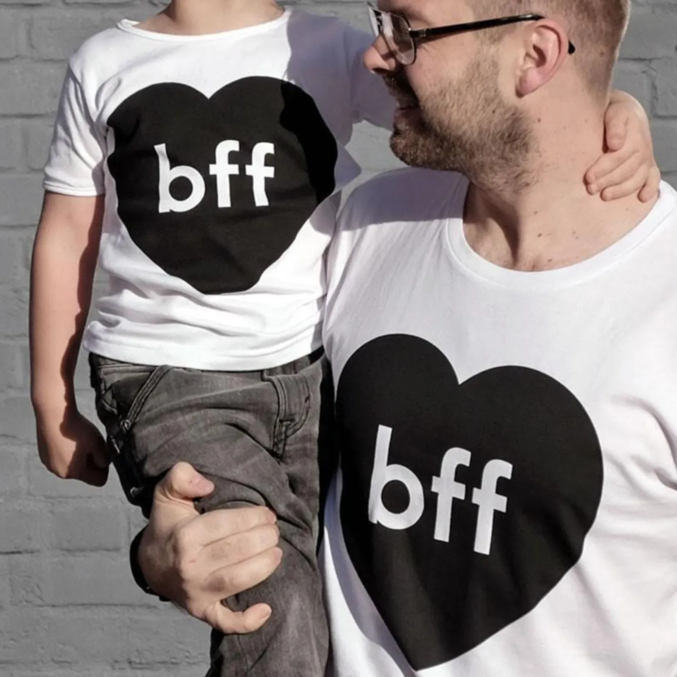 Modern BFF Heart Tee
