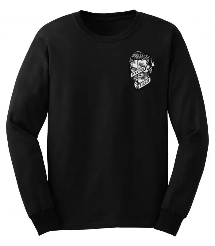 Modern Pirate - Superior L/S Pirate T-Shirt Black