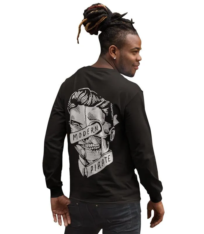 Modern Pirate - Superior L/S Pirate T-Shirt Black