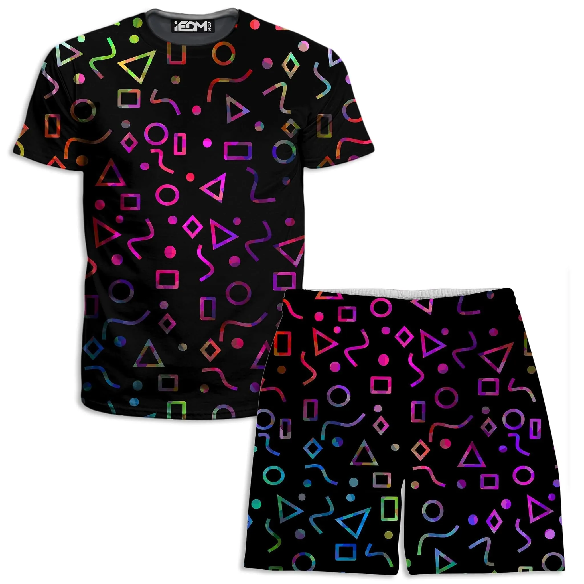 Modern Shapes T-Shirt and Shorts Combo
